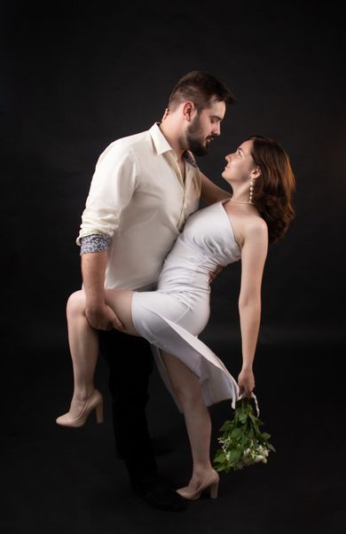 couple, wedding