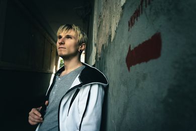 street, portrait, content