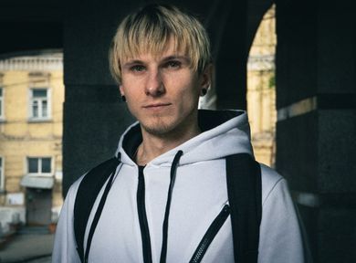 street, portrait, content