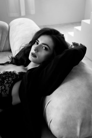 boudoir, blackandwhite, portrait