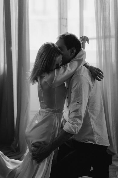 couple, blackandwhite