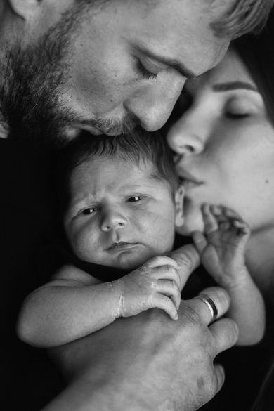 blackandwhite, baby, family