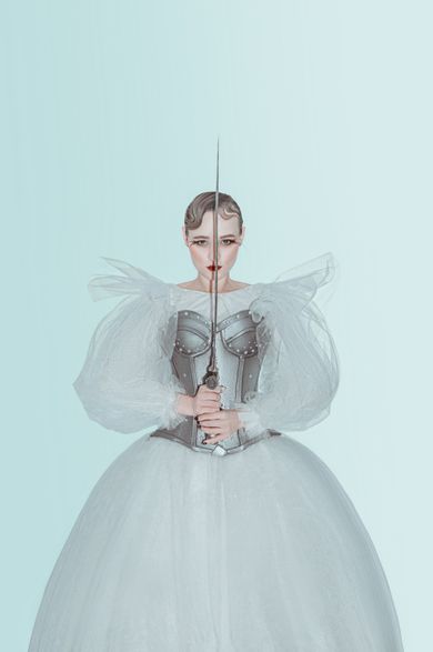 glamour, portrait, fashion
