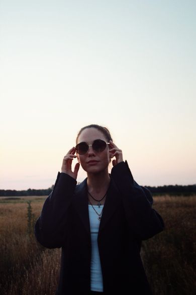 portrait, content, fashion