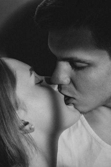 boudoir, couple, blackandwhite, portrait
