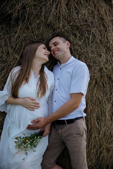 couple, maternity, family