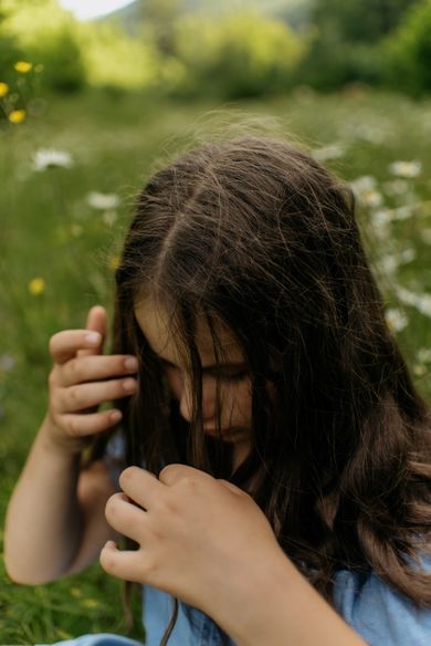 nature, children