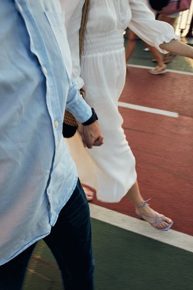 couple, street, portrait
