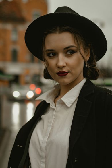 street, portrait