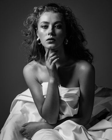 glamour, portrait, blackandwhite