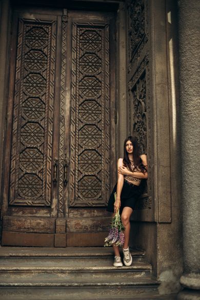 street, portrait