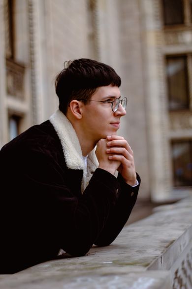 street, portrait, content