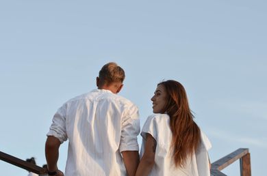 couple, wedding