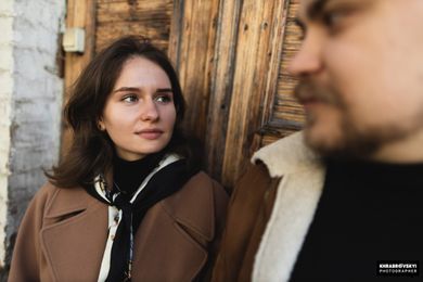 couple, commercial, street, family, portrait