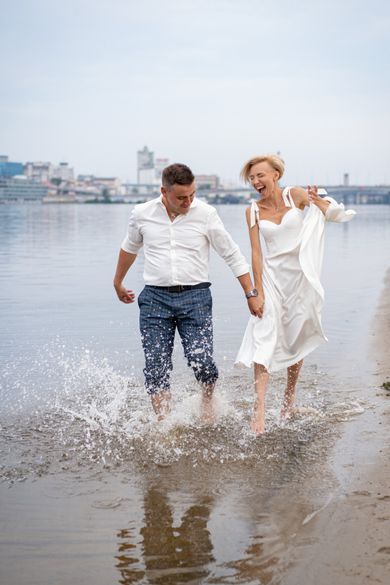 couple, wedding, portrait, family