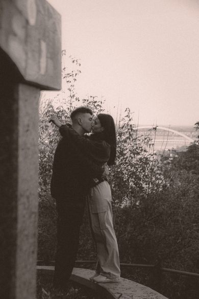 couple, blackandwhite