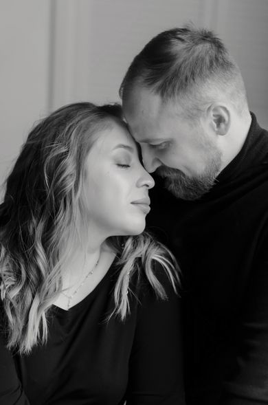 portrait, blackandwhite, family, couple