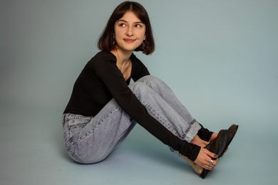 portrait, content, fashion