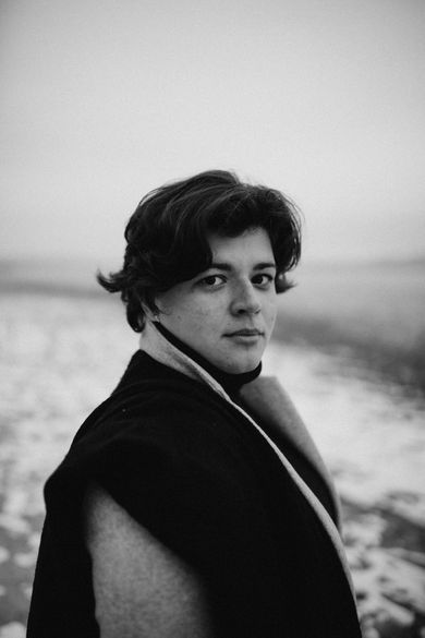 portrait, content, blackandwhite