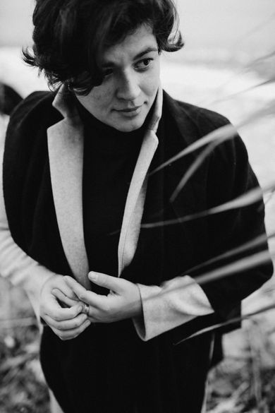 portrait, content, blackandwhite