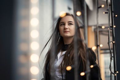 street, portrait