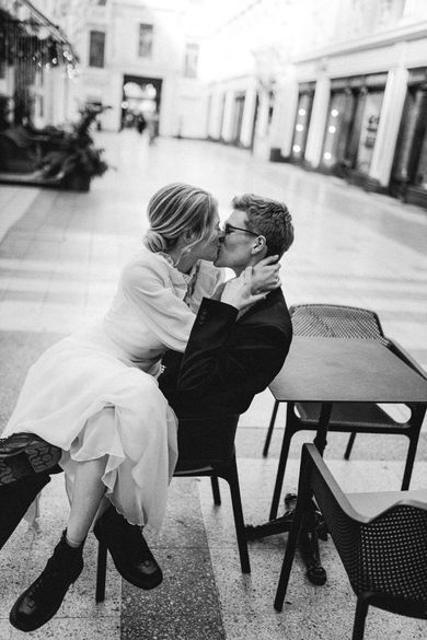 couple, blackandwhite, wedding