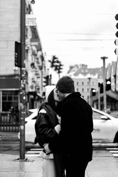 couple, blackandwhite