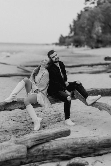 couple, blackandwhite