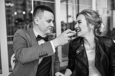 couple, wedding, portrait, family