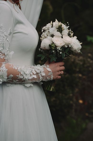couple, portrait, wedding, family