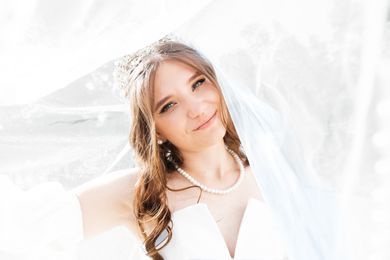 couple, wedding, family