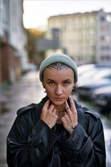 street, portrait