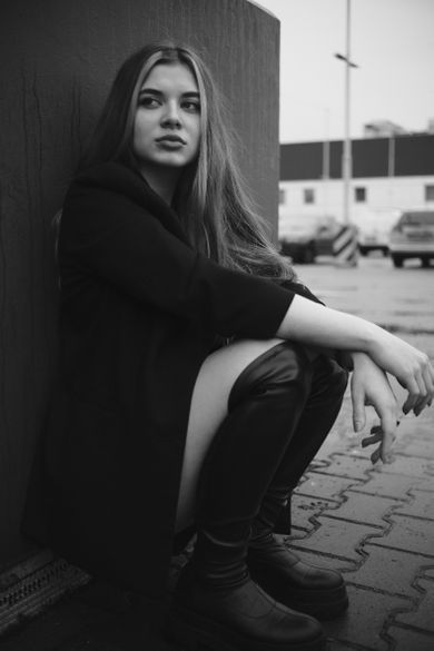 blackandwhite, street