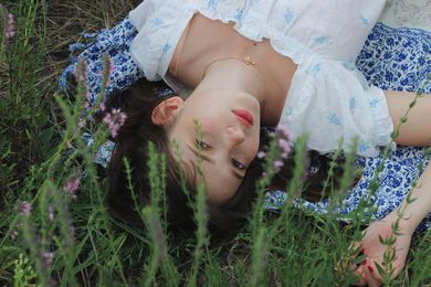 nature, portrait, content, fashion