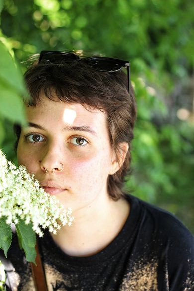 nature, portrait, content, fashion