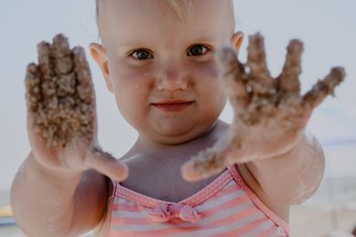 portrait, children, baby, family