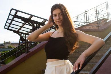 street, ukraine, portrait