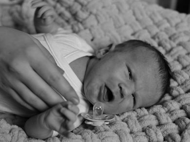 couple, blackandwhite, children, baby, family