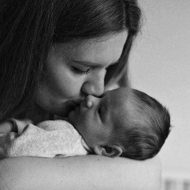 couple, children, baby, family, content