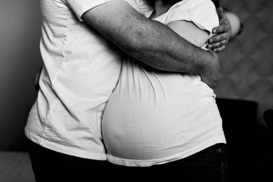 blackandwhite, maternity, family