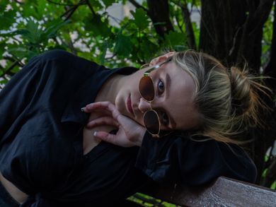 street, portrait