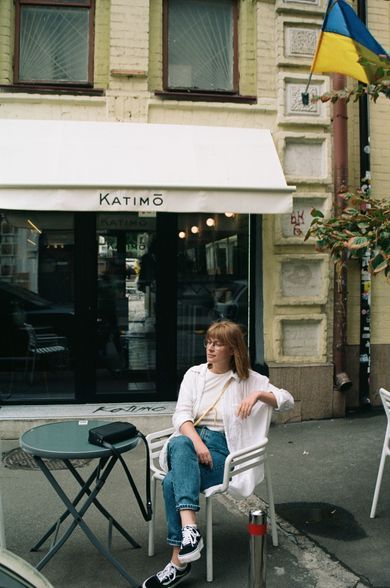 street, ukraine, film, portrait
