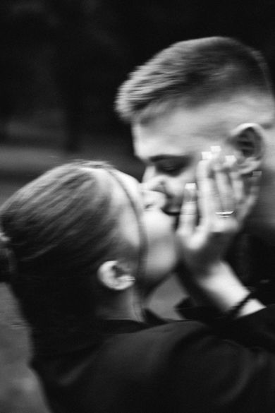 couple, blackandwhite, street