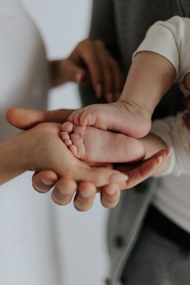 children, baby, family