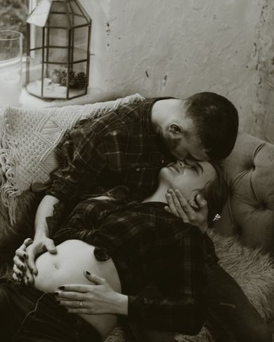couple, portrait, children, baby, family