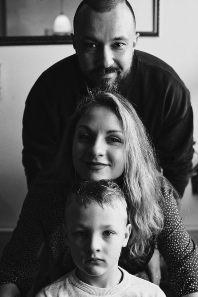 blackandwhite, children, family