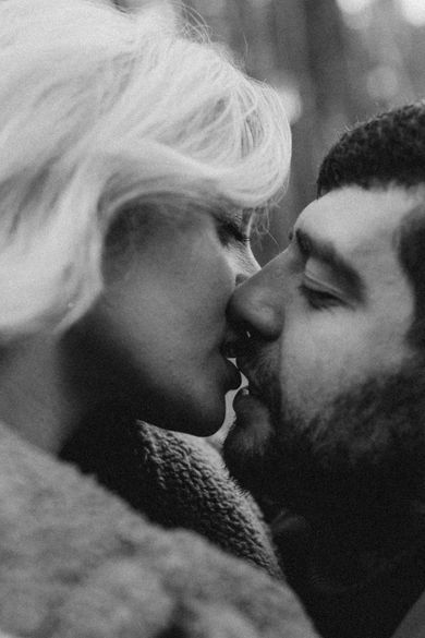 couple, blackandwhite