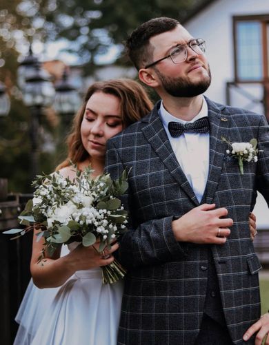 couple, portrait, wedding, family