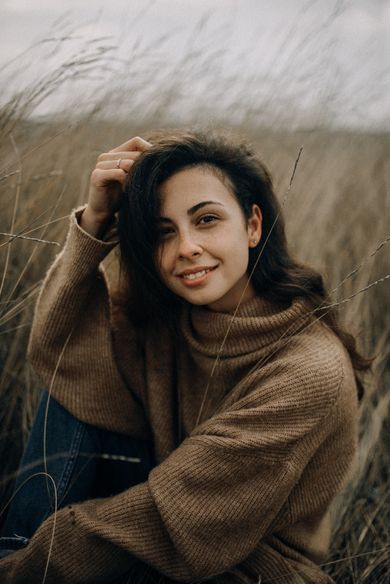 nature, portrait, content