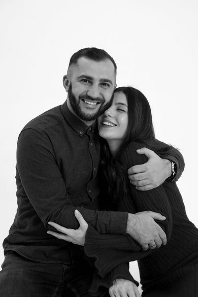 family, blackandwhite, couple